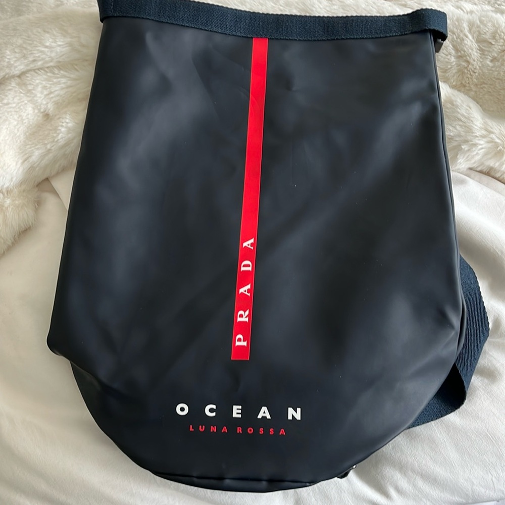 prada buckled bag